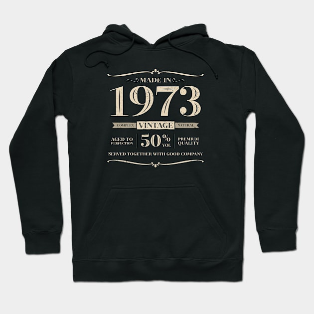 50 years. Born in 1973 Hoodie by AntiStyle